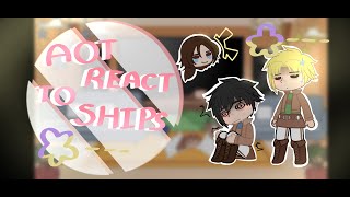 Aot react to ships1Part 1REIBERT [upl. by Gnilrits]