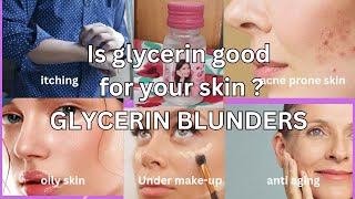 How to use glycerin for maximum beauty benefits Top 5 reasons to add glycerin to your skincare [upl. by Yecnahc]