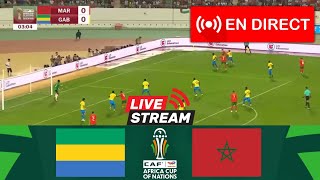 🔴EN DIRECT Gabon contre Maroc  Éliminatoires AFCON 2025  Match en direct aujourdhui [upl. by Dyun]