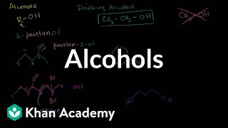 Alcohols  Alcohols ethers epoxides sulfides  Organic chemistry  Khan Academy [upl. by Denison]