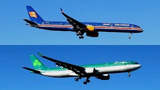 Icelandair quot100 years independence liveryquot A330 Aer Lingus amp more  Planespotting at Verona Airport [upl. by Bridgette]