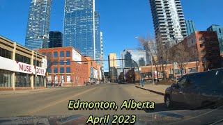 Edmonton Alberta April 2023 [upl. by Anipsed690]