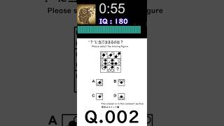 【IQ】score of 130 or higher on the IQ Test 002【TEST】 [upl. by Ecille]