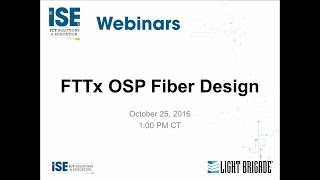 FTTx OSP Design Considerations [upl. by Nele]