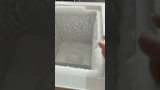 REAL TOME REMOVING FREEZER FROST EDGE EATING AFTER ASMR [upl. by Anoyet283]