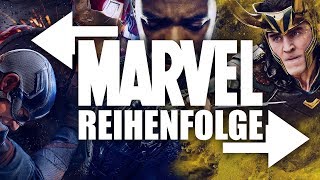 MARVEL Reihenfolge  Der Avengers Infinity War Marathon [upl. by Garrik]