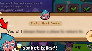 wait sorbet shark cookie can talk [upl. by Frederique322]