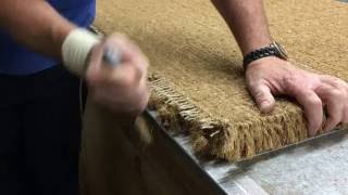 The Making of a Traditional Handstitched Coir Doormat [upl. by Dolorita]