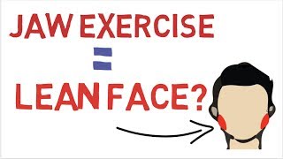 JAW EXERCISE FOR LEANER FACE SCIENCE OR SCAM [upl. by Mccormick]