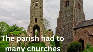 QUIETLY EXPLORING THE CHUIRCH RUINS AND EXISTING CHURCH OF SHOTESHAM [upl. by Abdul815]