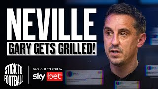 Gary Neville Secret Management Offers amp United Career  Stick to Football EP 28 [upl. by Dric]