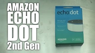 Amazon Echo Dot 2nd gen unboxing and setup [upl. by Corneille813]