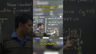 ISOCHORIC PROCESS  THERMODYNAMICS  CLASS 12 study education jeemains2024 shorts shortvideo [upl. by Eet7]