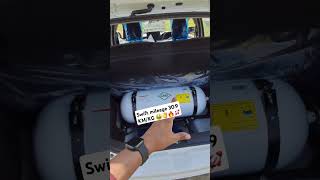 Swift Cng Mileage 309KMKG  swift swift2024 shorts swiftcng youtubeshorts viralshorts [upl. by Atilrahc]