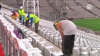 OM  Le chantier du Stade Vélodrome avance [upl. by Carew]