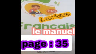 citronnelle CM1 le manuel page 35 [upl. by Akinehs897]