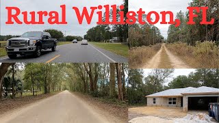 Early morning Drive  around Williston Florida 4K aroundocala drivingtour florida [upl. by Olwena750]