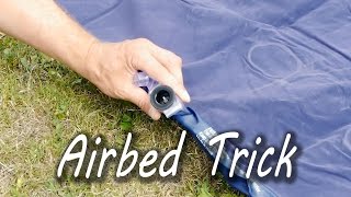 How to Inflate an Airbed Without a Pump [upl. by Marlena]