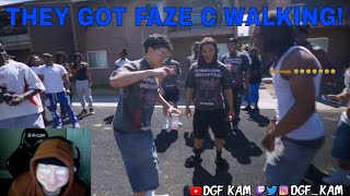 DGF Kam REACTS To NEW FaZe Surviving 24 Hours in Compton with the Crips [upl. by Nicki]