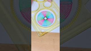 How many rotations did the pen make in total shorts spirograph satisfying asmr art pattern [upl. by Petunia]