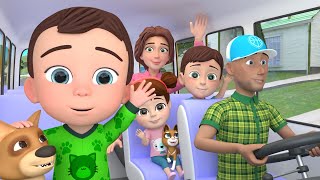 Wheels on the Bus  Newborn Baby Songs amp Nursery Rhymes [upl. by Valene298]