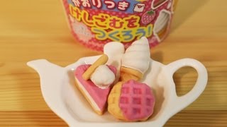 Kutsuwa Sweets Shaped Diy Eraser Making Kit [upl. by Charlot909]