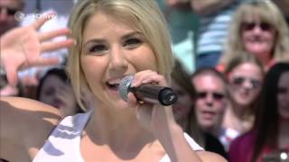 Beatrice Egli  ZDF Fernsehgarten 08052016 [upl. by Acinorej]