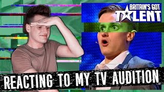 Reacting to my Britains Got Talent Auditions  Philip Green Impressions [upl. by Janine]