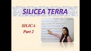 Silicea Part2 Drug Picture Homeopathic Medicine Easy Understanding [upl. by Annaigroeg]