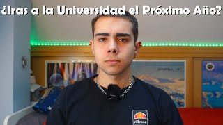 Por si vas a EMPEZAR la Universidad en 7 meses [upl. by Lraed100]