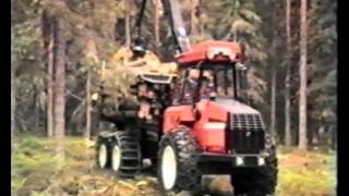 Volvo BMValmet 886 Forwarder 1985 [upl. by Raimes]