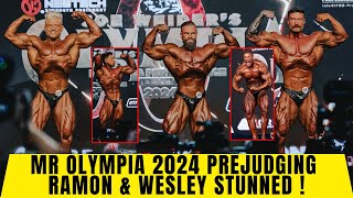 Mr Olympia 2024 prejudging  Ramon amp Wesley stunned  Upset Alert In Classic Physique  Cbum vs Urs [upl. by Adroj]