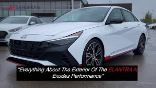 2023 Hyundai Elantra HEV amp N  Quick Glance at Cambridge Hyundai [upl. by Elaweda]