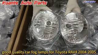 good quality car fog lights for Toyota RAV4 2004 2005 [upl. by Whalen110]