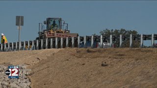 M30 causeway bridge reopens over the Tobacco River in Edenville Township [upl. by Tybalt]