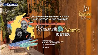 Audiencia Pública de RendiciónDeCuentas  ICETEX [upl. by Retrac]