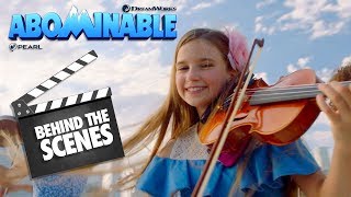 Beautiful Life from ABOMINABLE  Bebe Rexha  Karolina Protsenko Violin Cover Behind The Scenes [upl. by Engenia]