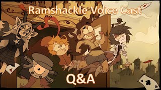 Live QampA Panel With The Ramshackle Pilot Cast [upl. by Ennaj581]