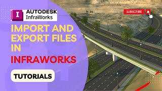 INFRAWORKS  How to Import And Export Civil3d Files to Infraworks  Dynamic Design Creations [upl. by Yesnel]