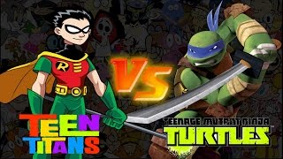 ROBIN VS LEONARDO  BATALHA DE RAP [upl. by Barrus]