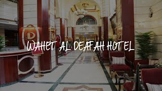 Wahet Al Deafah Hotel Review  Mecca  Saudi Arabia [upl. by Airotna550]