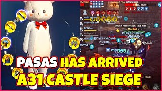 550K PS PASAS JUMP TO A31 CASTLE SIEGE  A31 WB CONTEST  FFAM VS HOFR  MIR4 [upl. by Aeila]