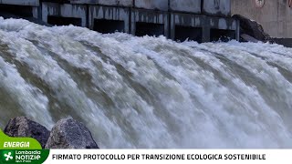 Firmato protocollo per transizione ecologica sostenibile [upl. by Mohkos]