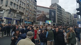 Blokada Brankovog mosta Trenutno mirno [upl. by Irisa466]