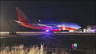 Un avión aterrizó en el lugar equivocado  Noticiero Univisión [upl. by Primalia]