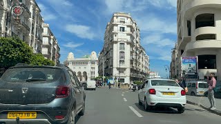 4K  Rue Didouche Mourad  APRIL 2023  ALGIERS  RAMADAN 2023 [upl. by Shurwood]