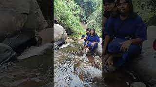 Two girl playing at panchalingeswar waterfall [upl. by Selhorst]