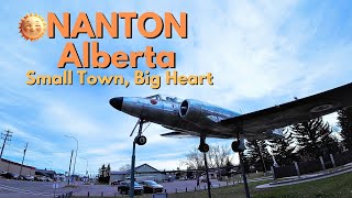 Nanton Alberta Small Town Larger than Life History Big Heart [upl. by Nesnar]