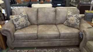 Ashley Furniture Larkinhurst Earth Couch amp Loveseat Review [upl. by Canty]