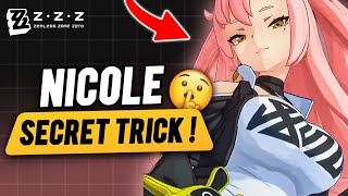 Nicole Secret Trick That You Must Learn  ZZZ  Zenless Zone Zero [upl. by Trey539]